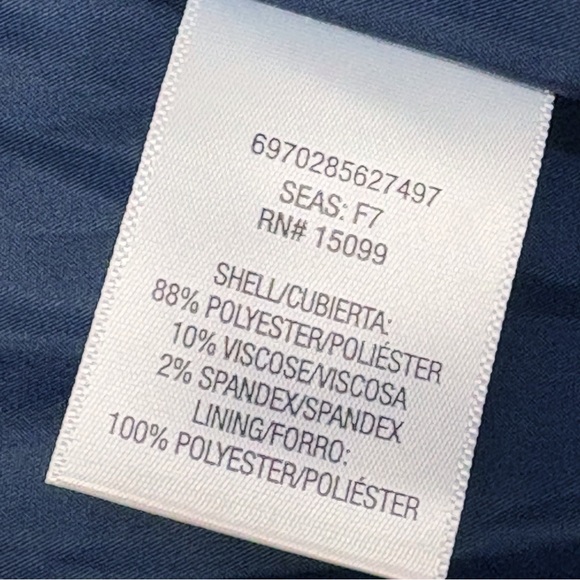 NWT Bongo Juniors' XL Preppy Navy Blue Double-Breasted Peacoat Jacket - Picture 13 of 16